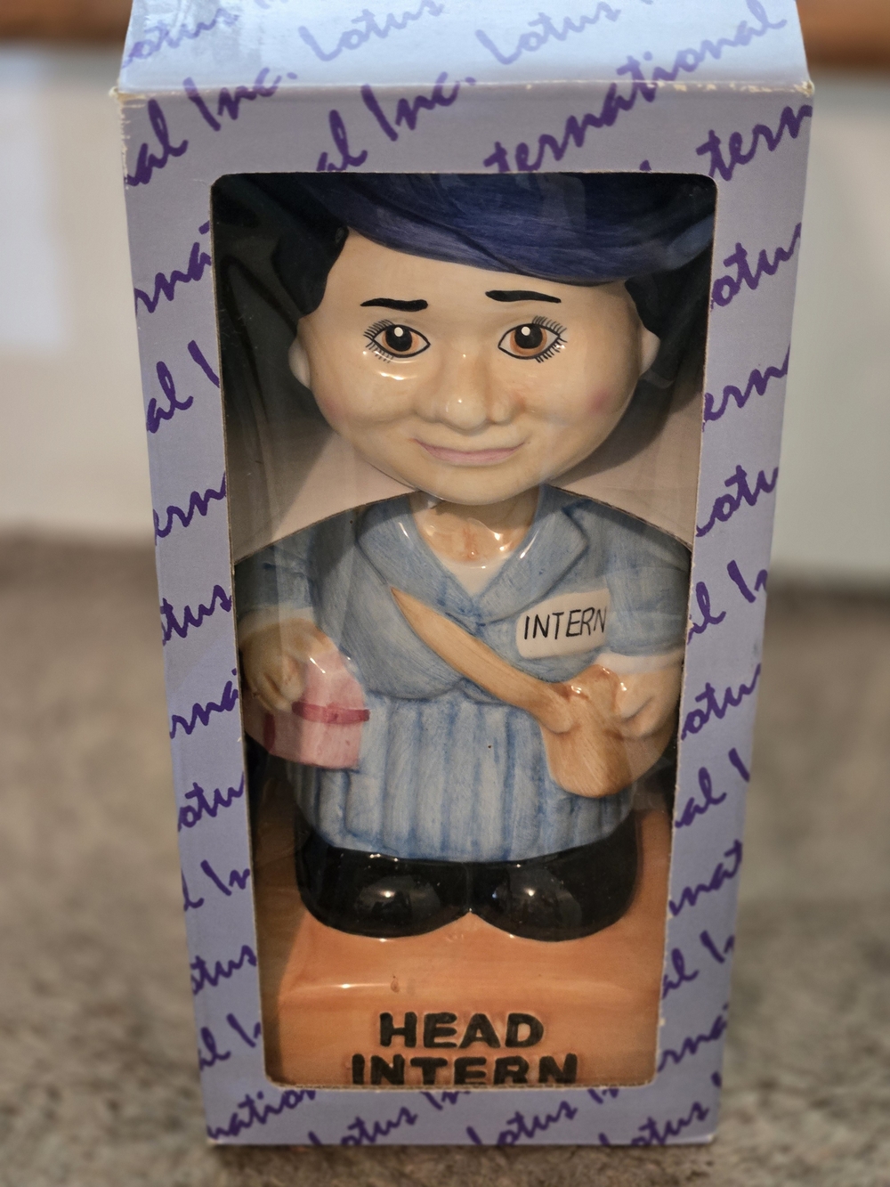 Vintage Monica Lewinsky Bobble Head